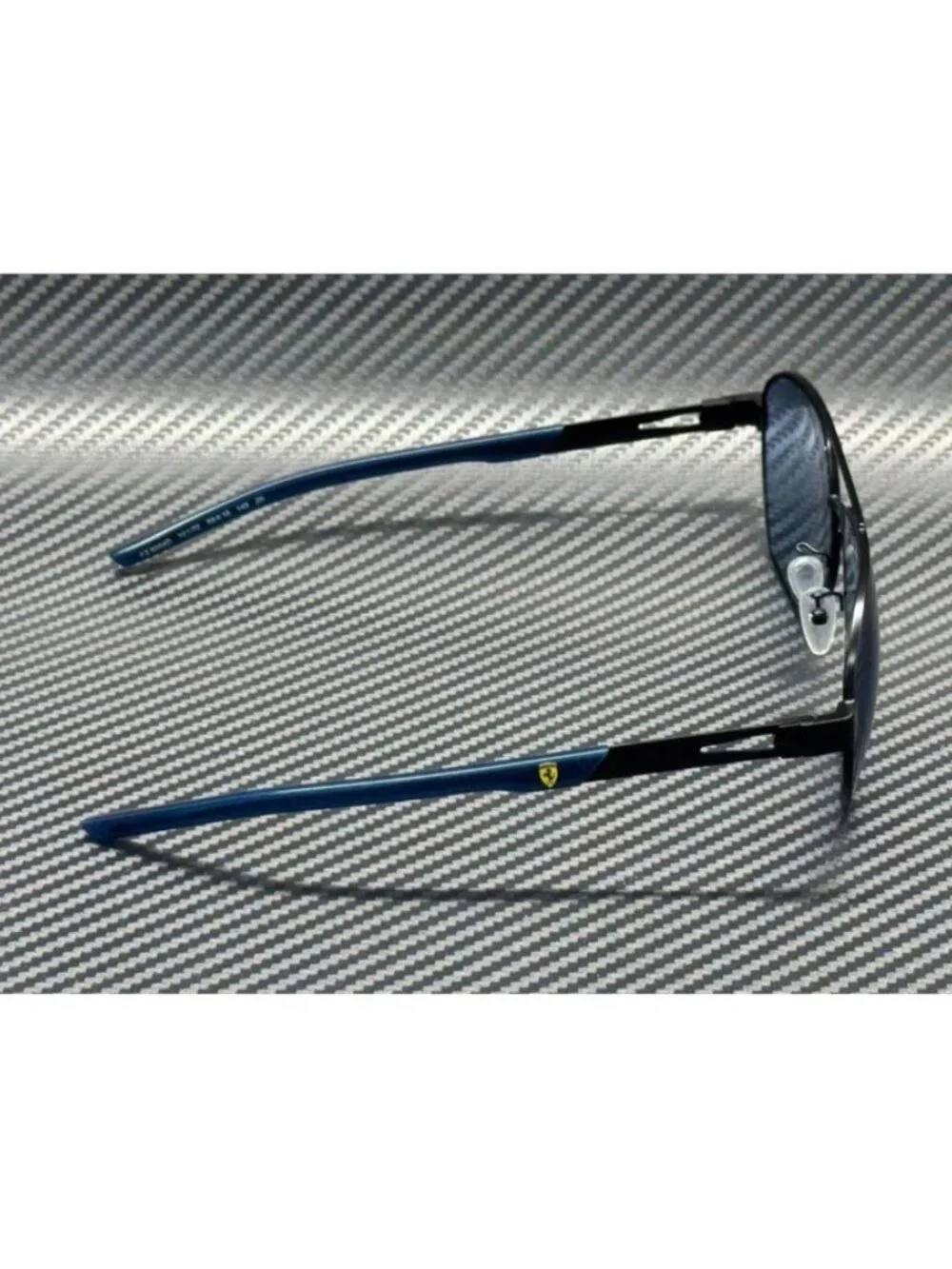 New Ferrari Men Matte Black Sunglasses 59-16-145